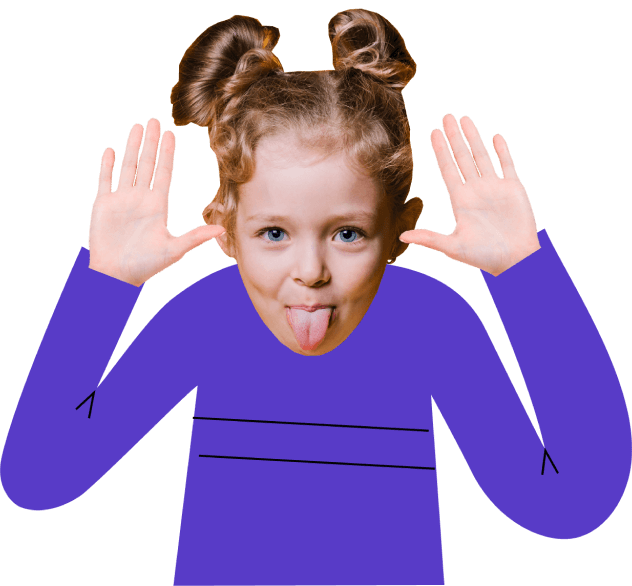 Playful Learning footer girl