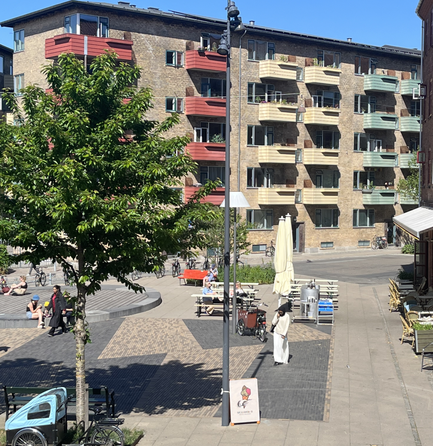 Skjolds Plads i København som et eksempel på byens rum